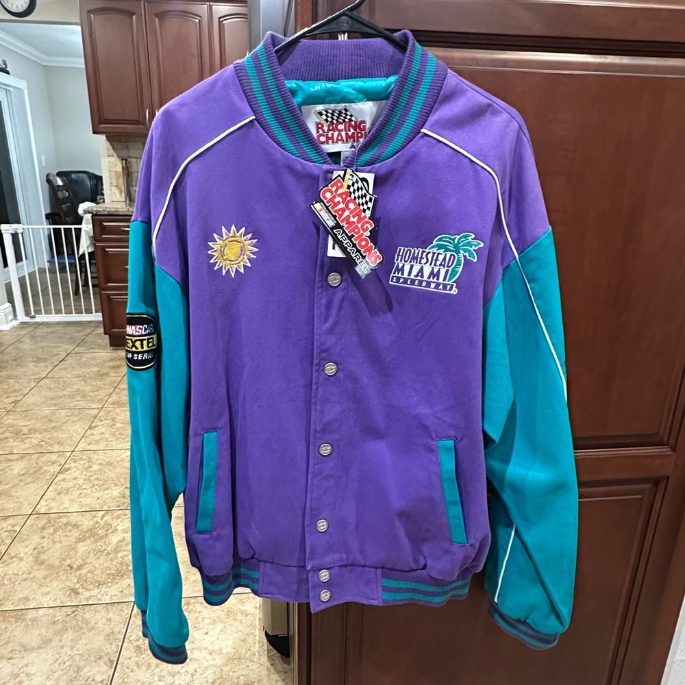 Vintage homestead Miami speedway racing jacket